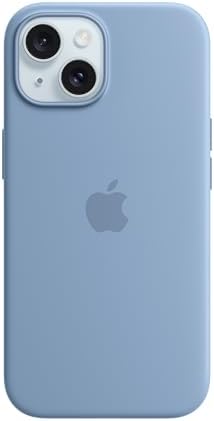 iPh 15 Winter Blue Silicon Case