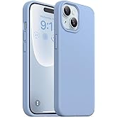iPh 15Plus Winter Blue Silicon Case