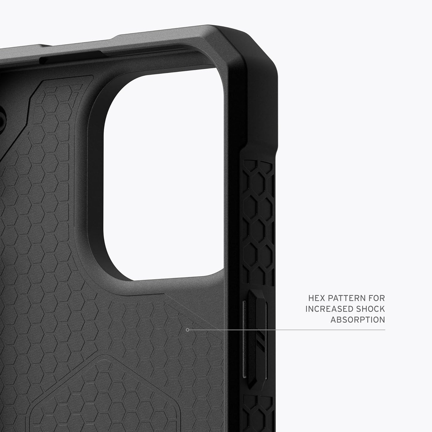 iPhone 15 Pro Monarch Pro Carbon Protective Case With Magsafe Black