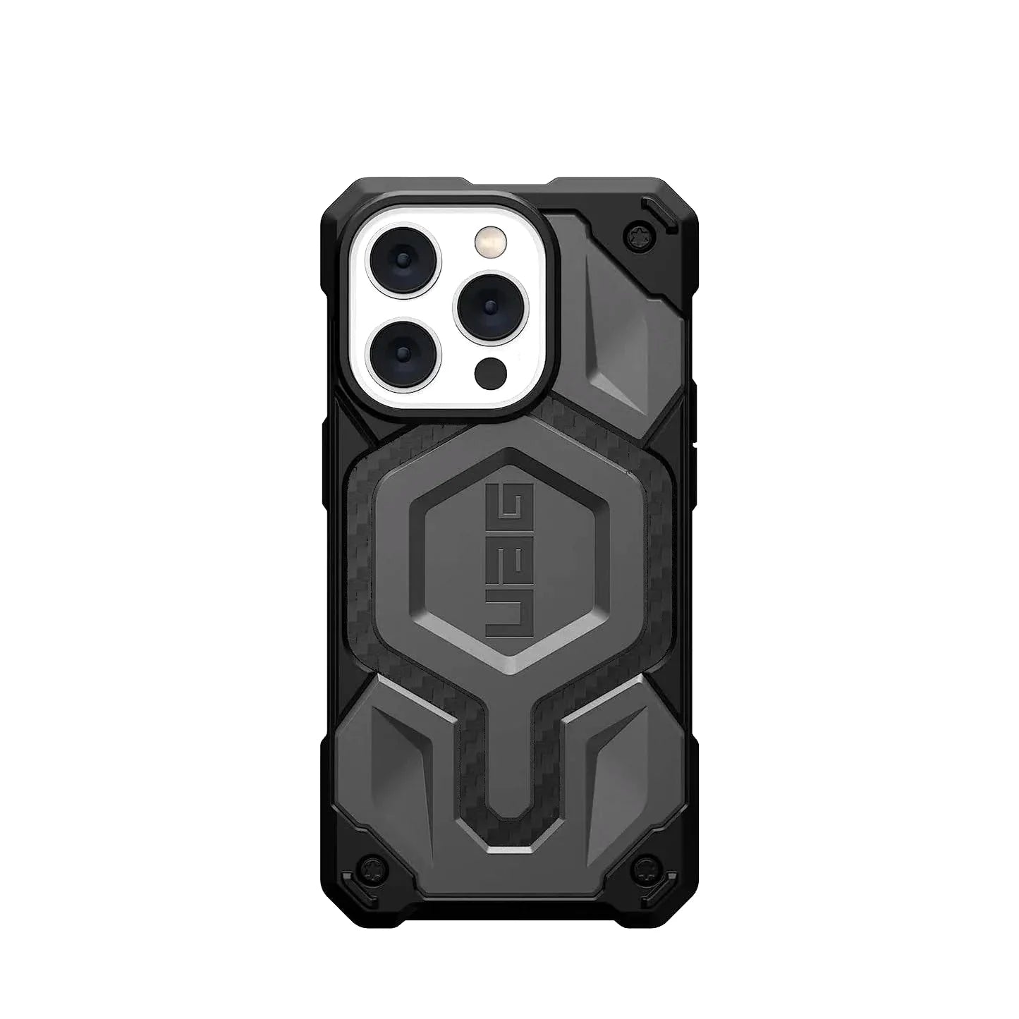 iPhone 15 Pro Monarch Pro Carbon Protective Case With Magsafe Grey