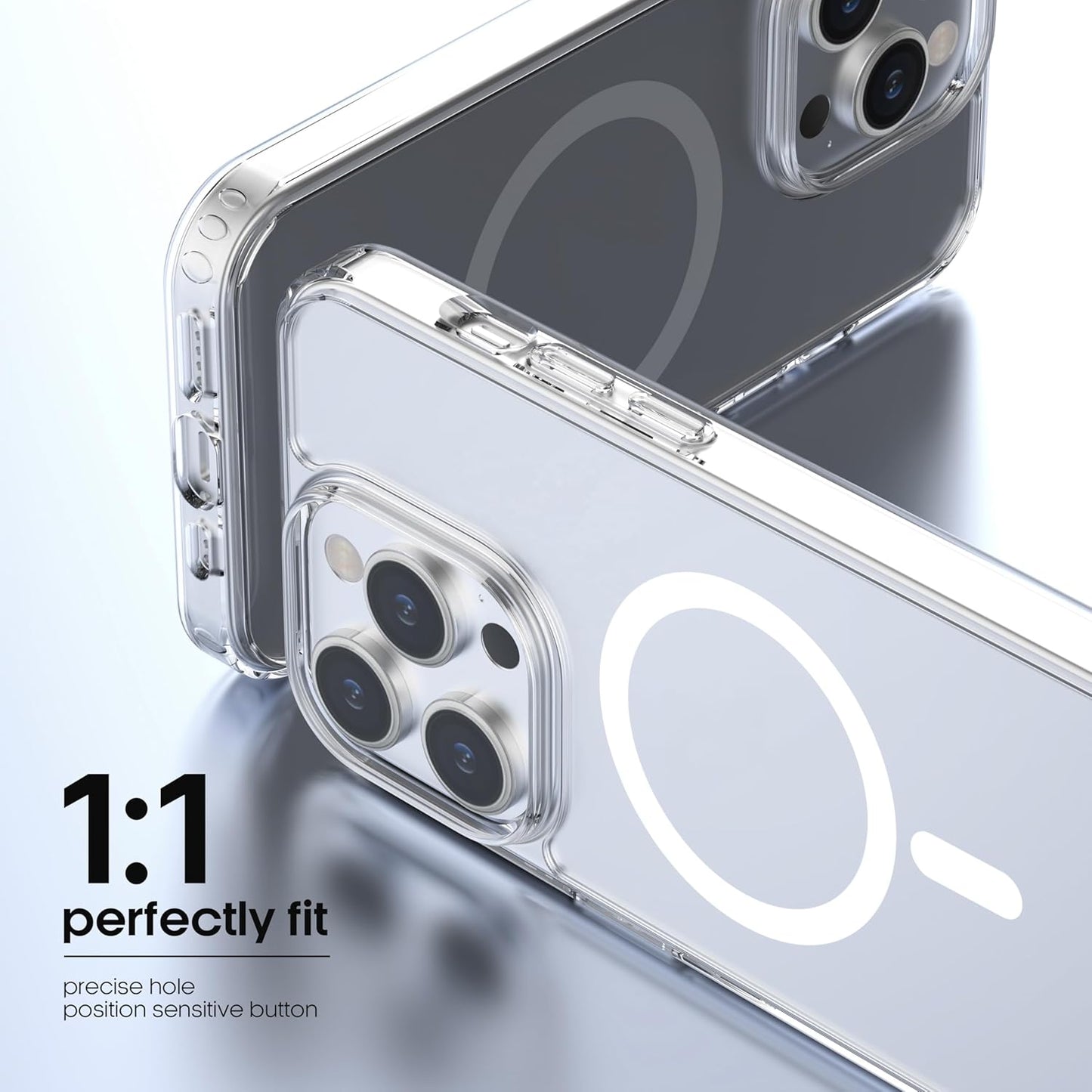 Official Clear PC Mgsafe case with IC notifications